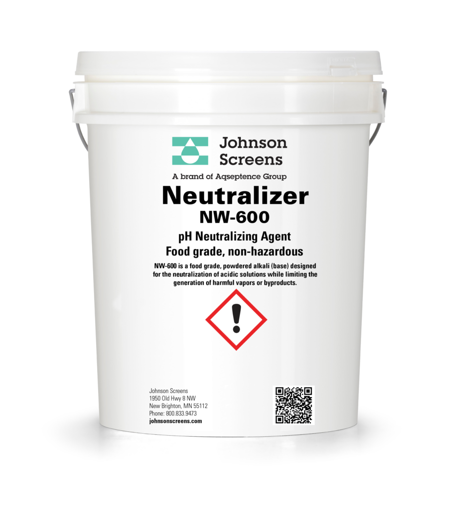 Neutralizer, NuWell 600 Johnson Screens Aqseptence Group